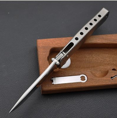 硬汉之选 意大利钢狮SR 1A GB战术折刀，世界精品刀具的典范